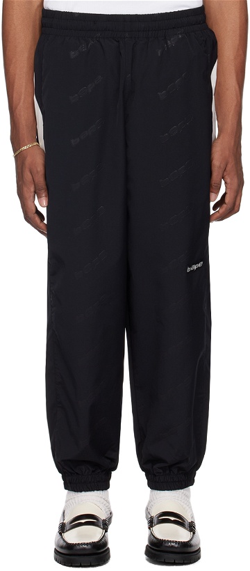 Photo: BAPE Black Paneled Sweatpants