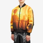 Pleasures Men's Humanoid Reversible Bomber Jacket in Black