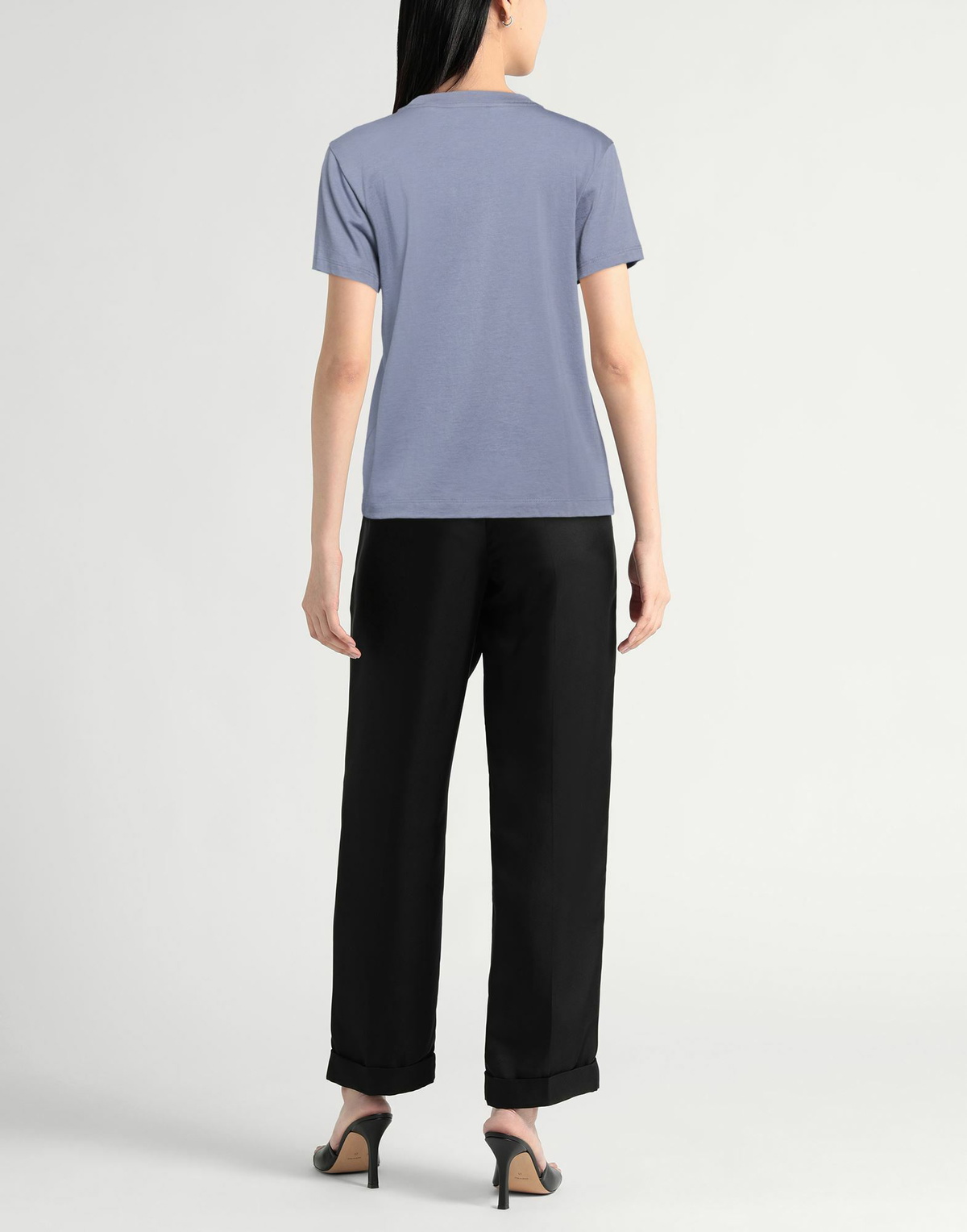 Vince. Womens T-shirt in Slate blue