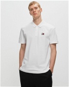 Tommy Jeans Classic Xs Badge Polo White - Mens - Polos