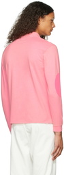 ERL Pink Rugby Long Sleeve T-Shirt