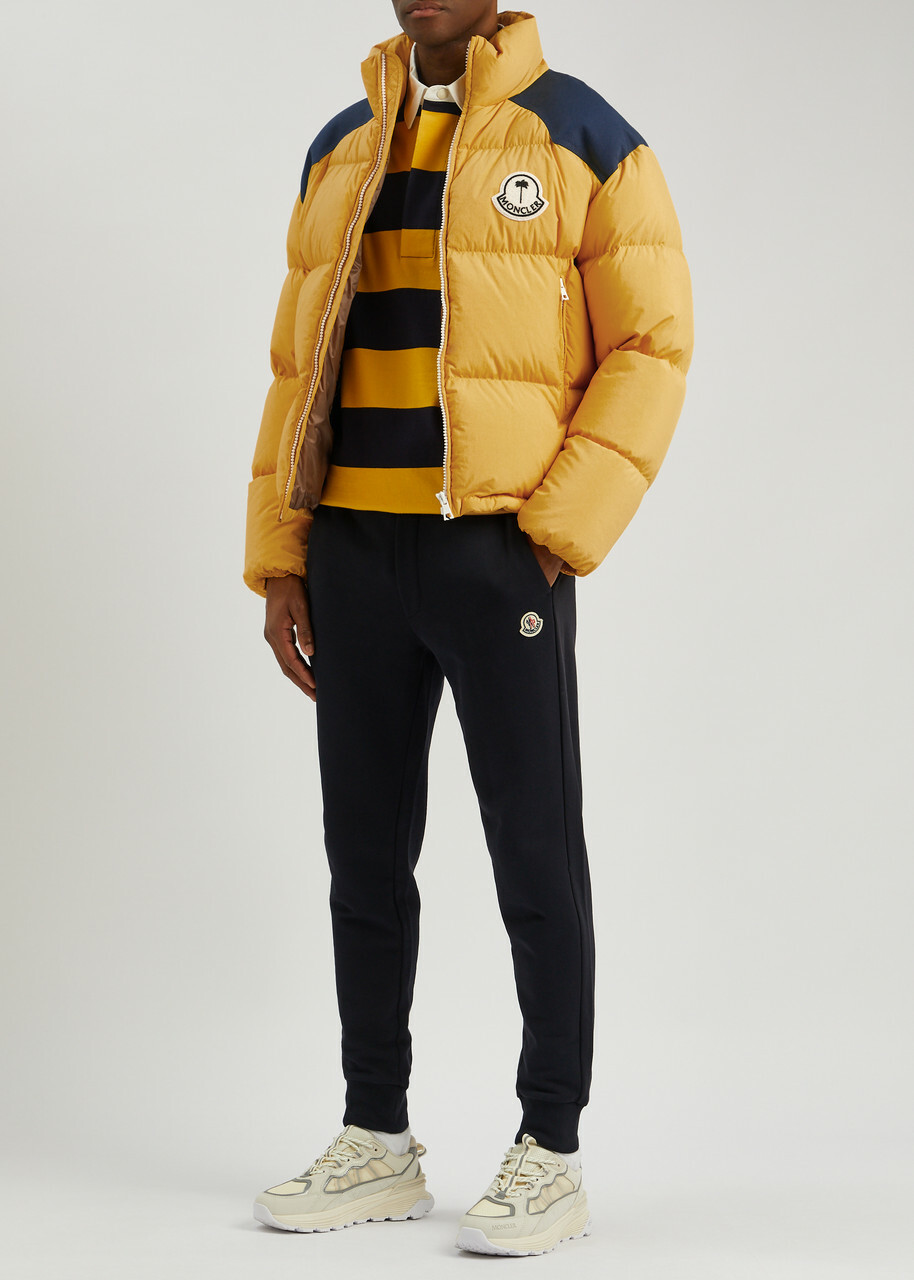 MONCLER × Palm Angels スタジャン ブラック イエロー Moncler x