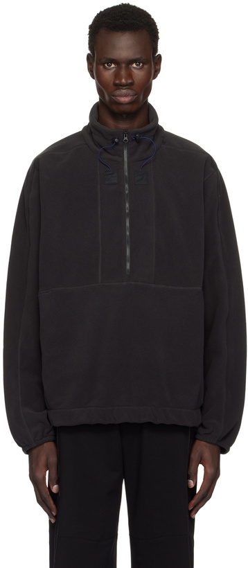 Photo: GR10K SSENSE Exclusive Black High Neck Sweater
