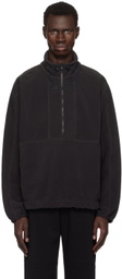 GR10K SSENSE Exclusive Black High Neck Sweater