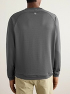 Peter Millar - Beaumont Performance Ribbed Stretch-Jersey Golf Sweatshirt - Gray