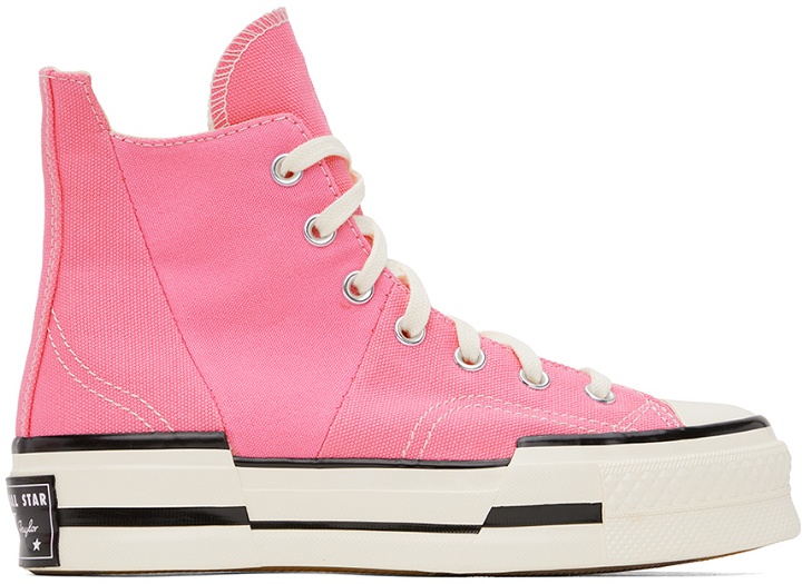 Photo: Converse Pink Chuck 70 Plus Sneakers