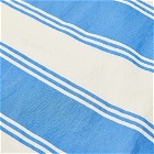 Tekla Fabrics Pillow Case in Blue Mattress Stripe