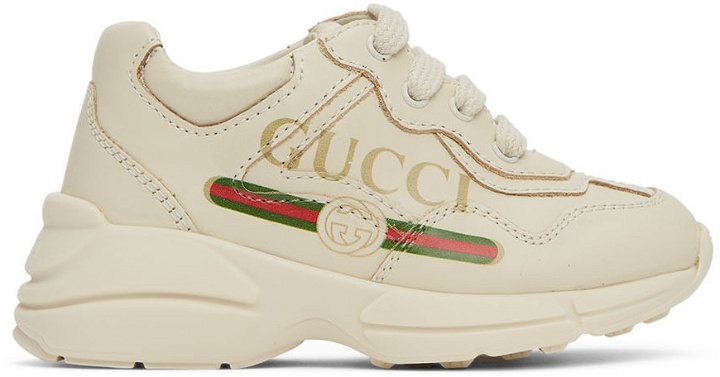 Photo: Gucci Baby Off-White Rhyton Sneakers