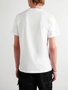 Alexander McQueen - Logo-Print Cotton-Jersey T-Shirt - White