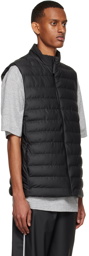 RAINS Black Polyester Vest