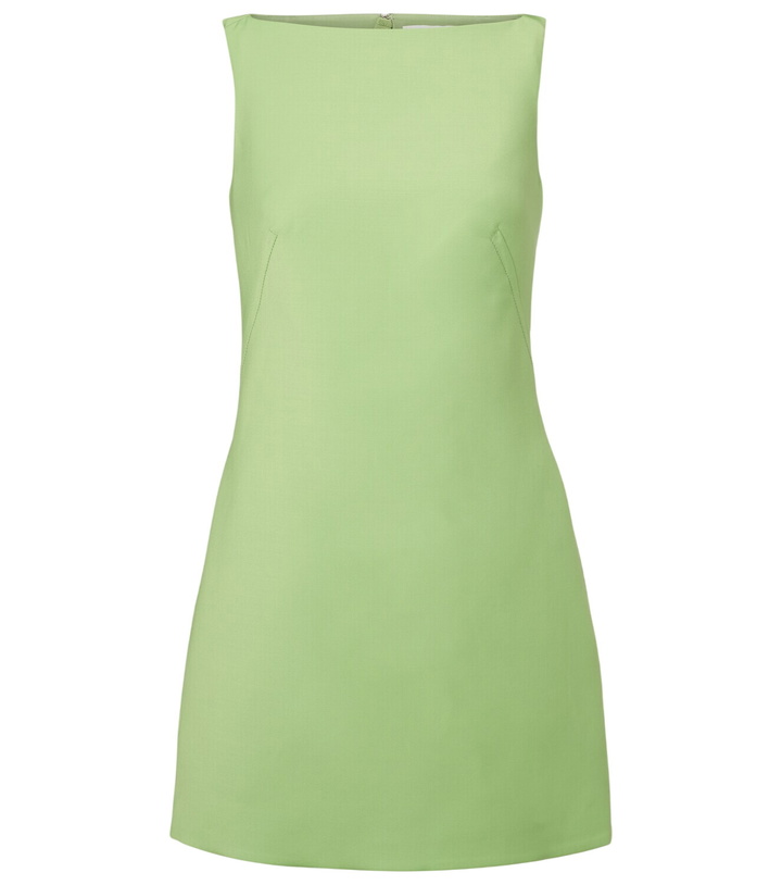 Photo: Emilia Wickstead Rifer wool cady minidress
