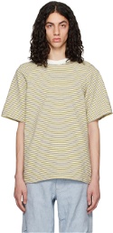 Camiel Fortgens Yellow & White Tailored T-Shirt