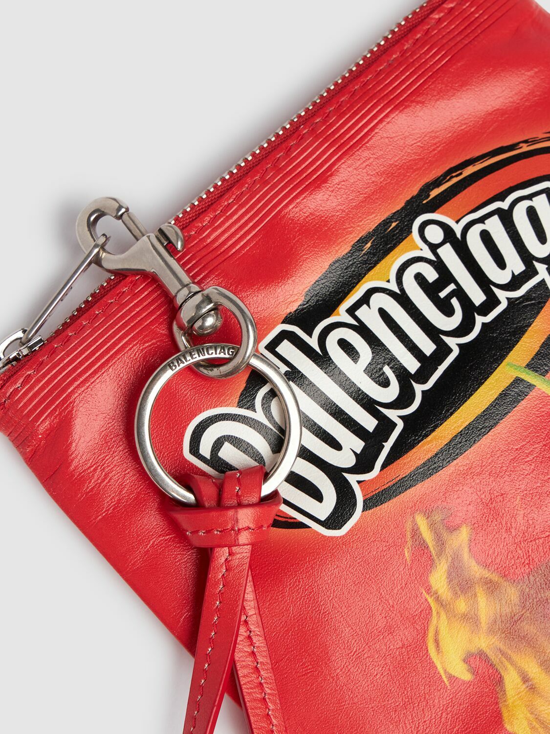 [BALENCIAGA]Chips Phone Holder Pouch フォーンホルダーポーチ Chips Phone Holder Pouch in Yellow | Balenciaga US