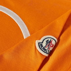 Moncler Men's Logo T-Shirt in Orange