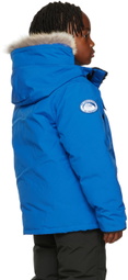 Canada Goose Kids Kids Blue PBI Expedition Down Jacket