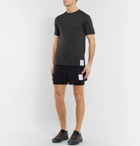 Satisfy - Cloud Mélange Merino Wool Running T-Shirt - Men - Black