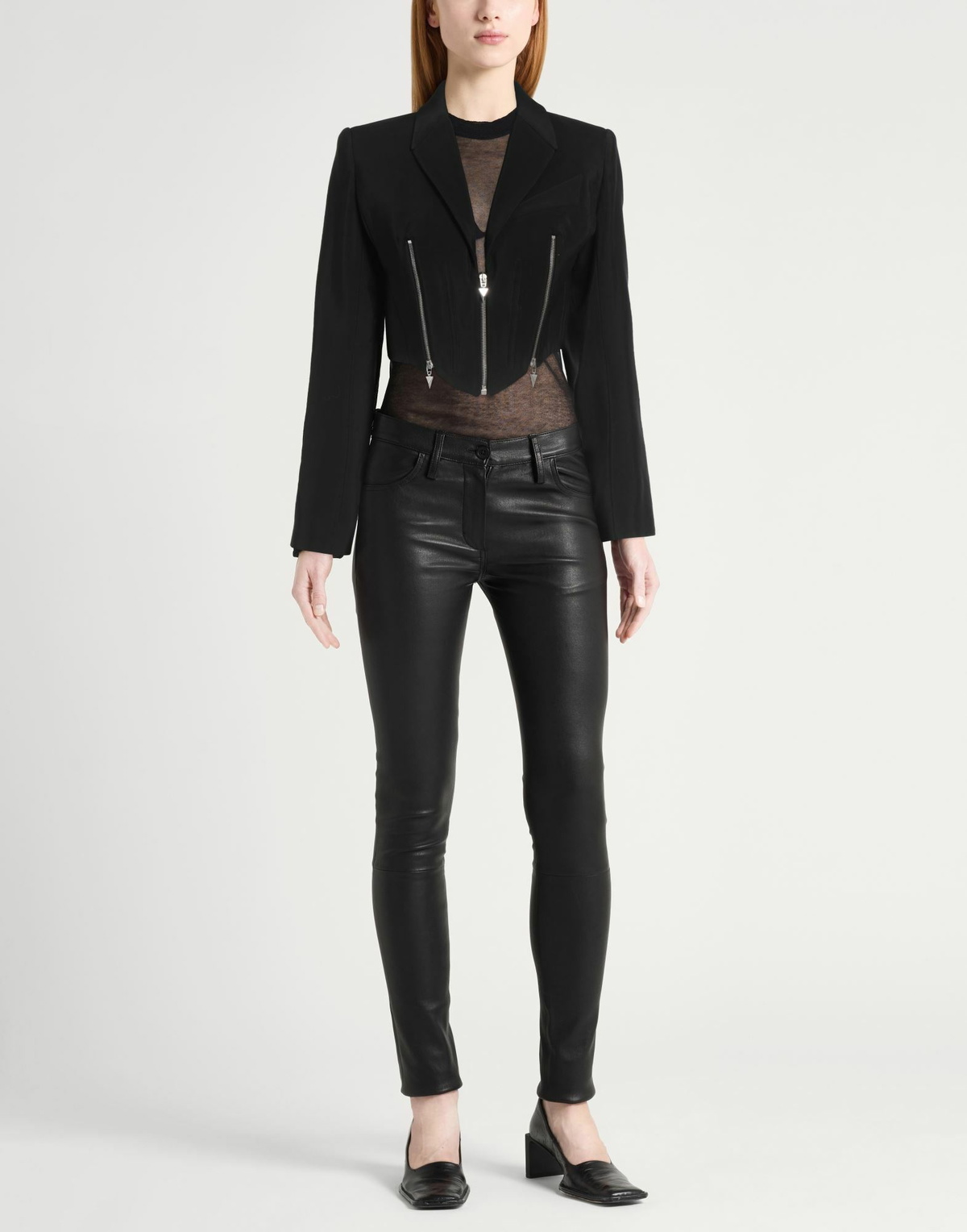 Mugler Womens Jacket in Black