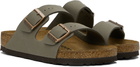 Birkenstock Taupe Regular Arizona Sandals