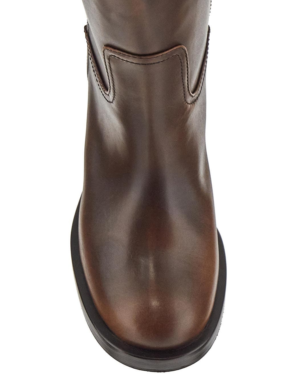 Miu Miu Block Heel Booties