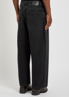 Studio Nicholson Paolo Wide Balloon-leg Jeans Black