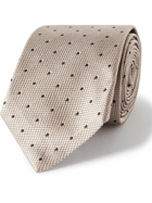 Brunello Cucinelli - Polka-Dot Silk-Jacquard Tie