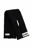 JIL SANDER padded scarf Black