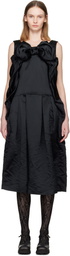 Comme des Garçons Comme des Garçons Black Bow Midi Dress