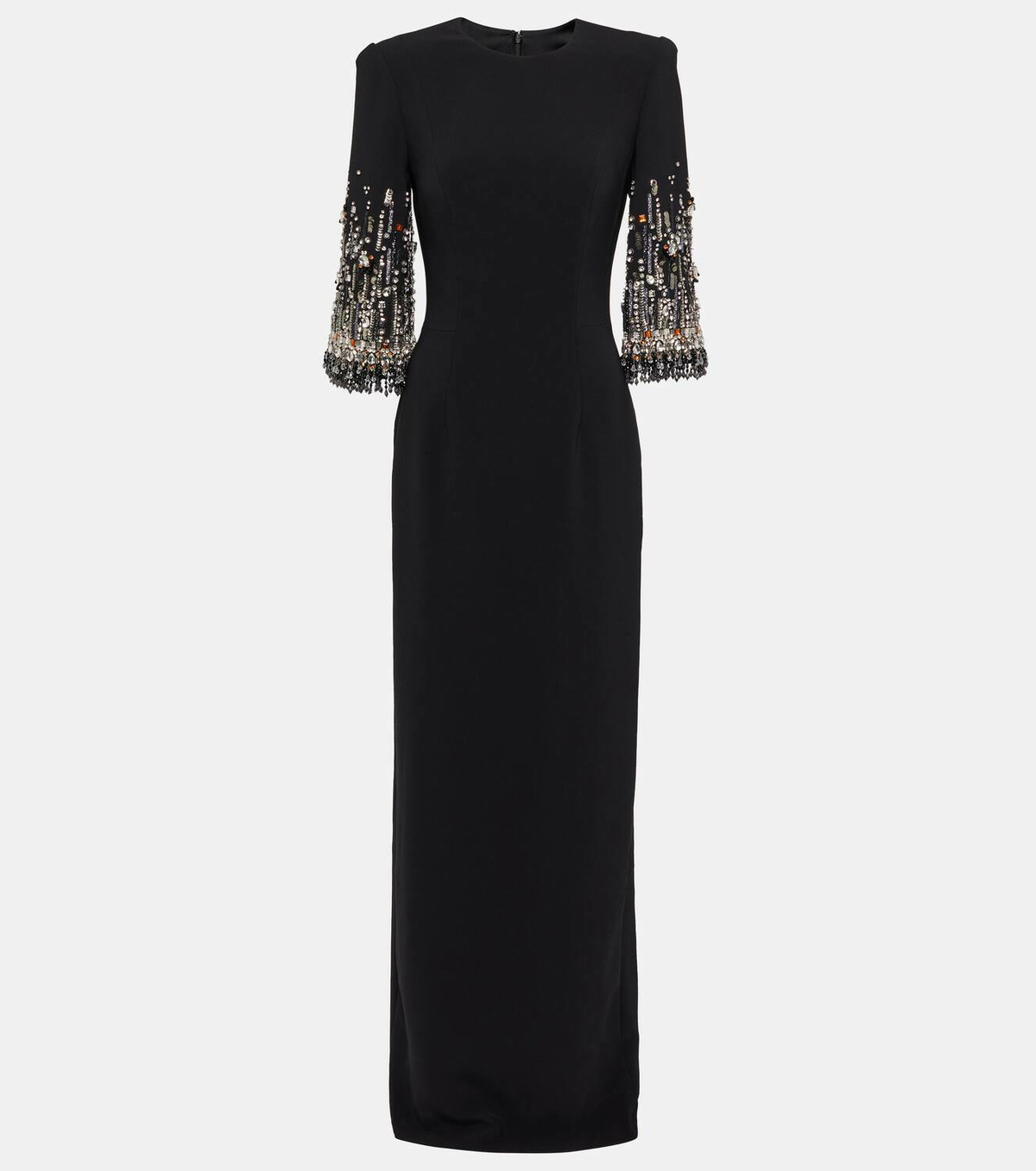 Jenny Packham Bergman embellished crpe gown Jenny Packham