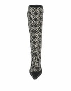 Marine Serre Womens Boot in Black