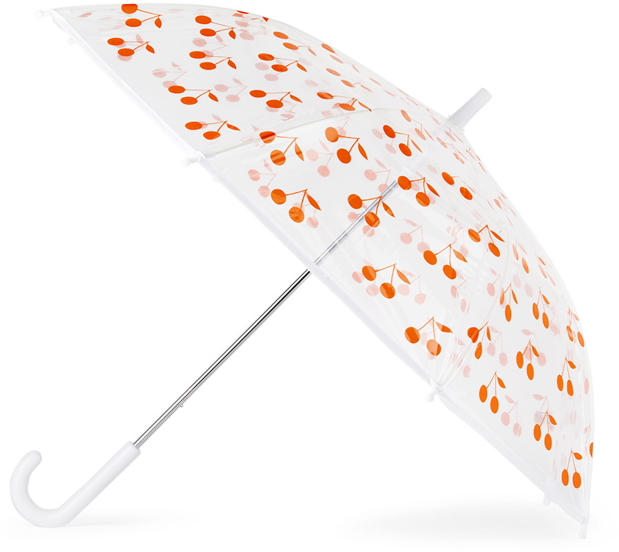 Bonpoint Baby Transparent Cherry Print Umbrella