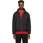 032c Reversible Black Nylon Track Jacket