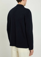 Allude Wool and Cashmere-blend Overshirt Black