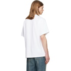 Helmut Lang White Varsity T-shirt