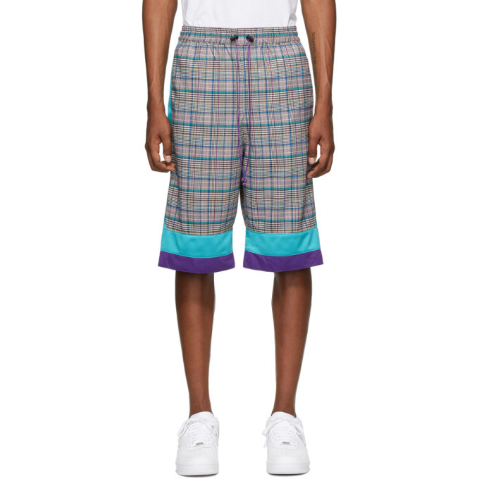 Landlord Multicolor Plaid Basketball Shorts Landlord