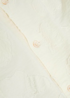 Forét Floral Jacquard Cotton-blend Shirt Beige