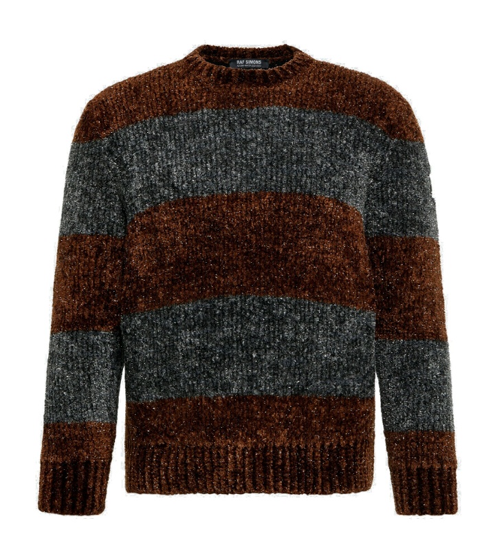 Photo: Raf Simons - Striped wool-blend sweater