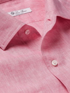 Loro Piana - Slub Linen Shirt - Pink