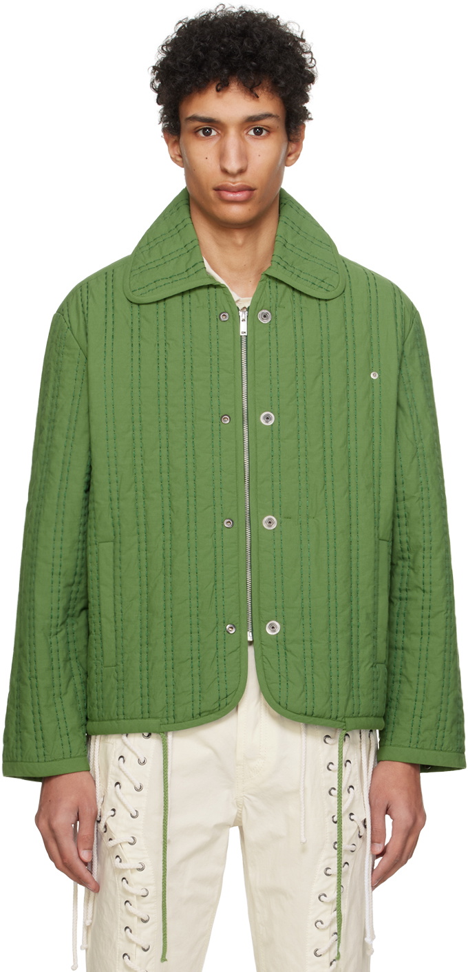 Photo: Craig Green Green Quilted Jacket