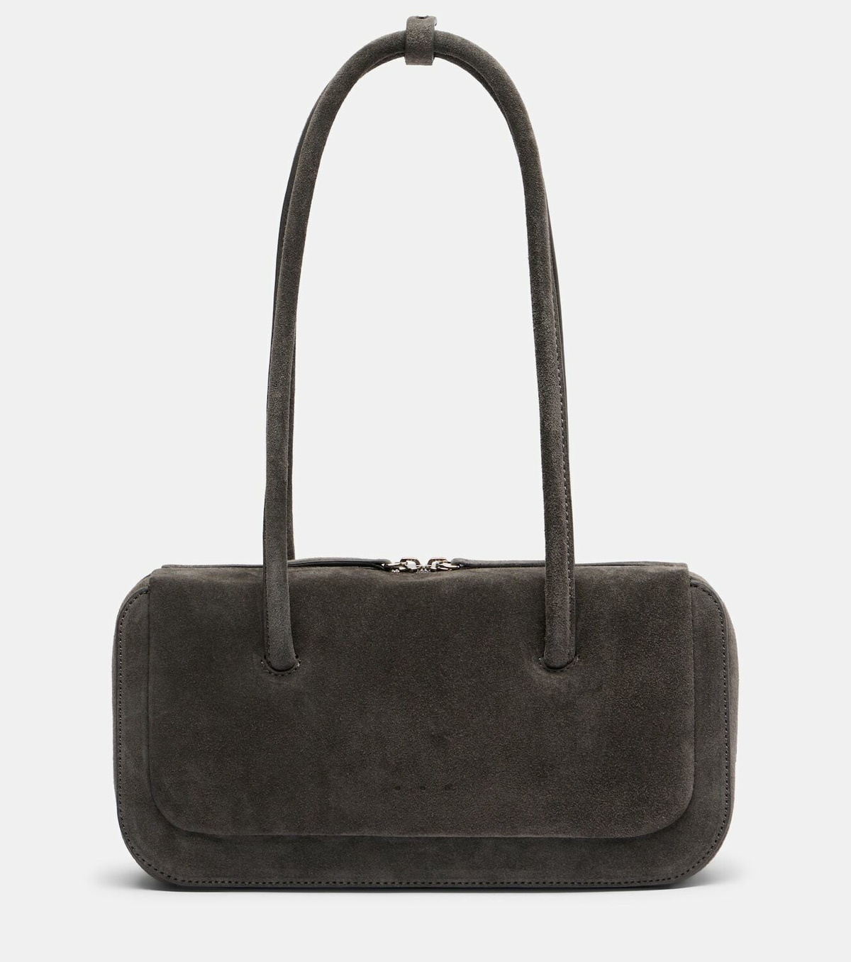 Aesther Ekme Lagune Bowling Mini suede shoulder bag