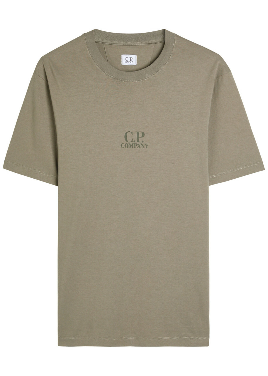 C.P. Company Men's Arm Lens Raglan T-Shirt in Total Eclipse