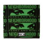 Perks and Mini Black and Green Neighborhood Edition Fleece Scarf