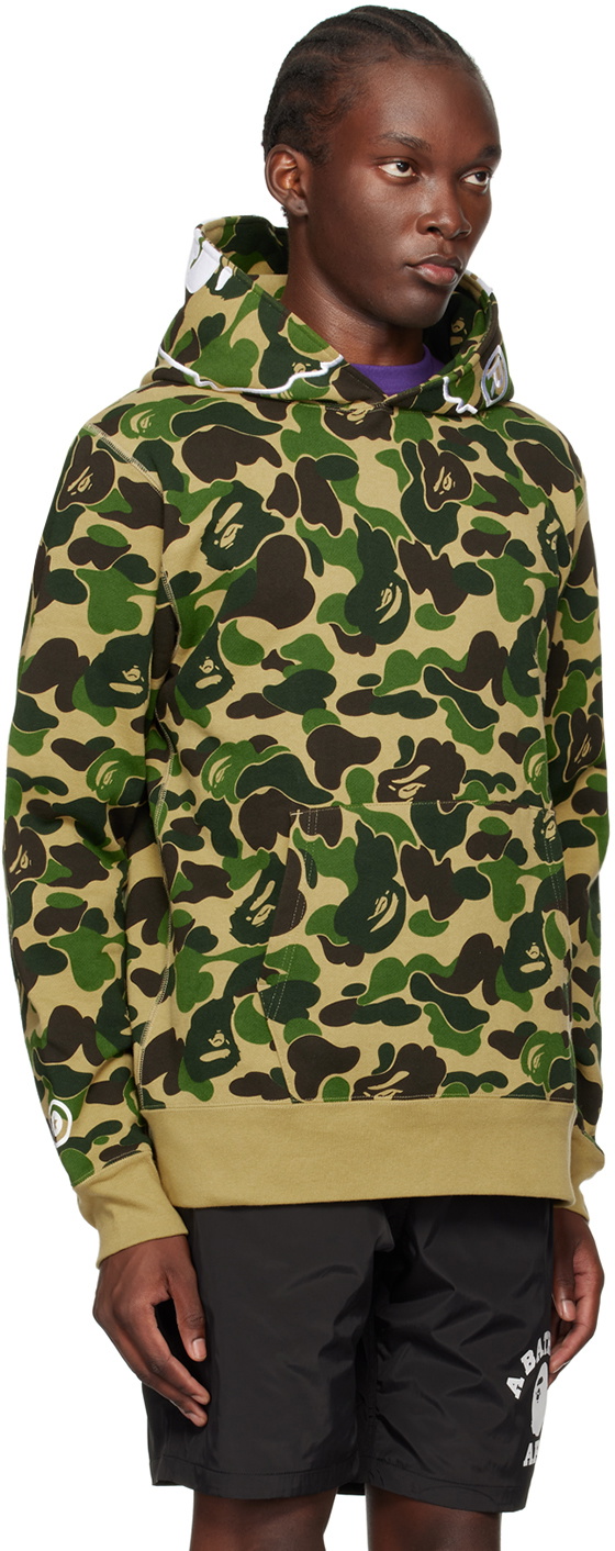 A Bathing Ape ドゥーラグ ABC Camo Green BAPE ABC camo green full zip hoodie a bathing ape NIGO Size