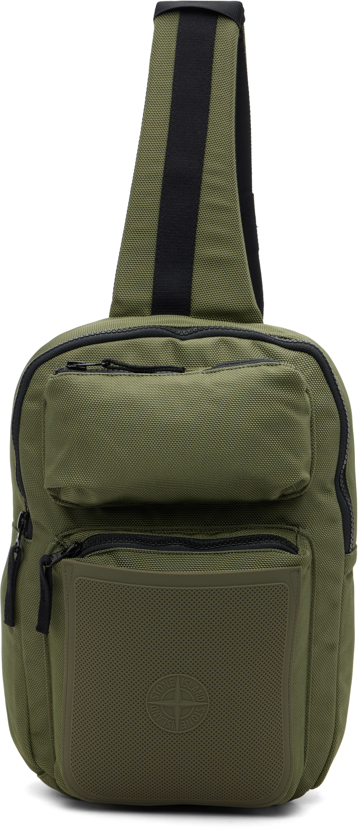 Stone Island Khaki 9200030 Nylon Panama Accessories Bag