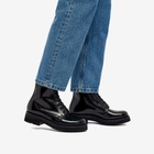 Grenson Women's Denver Platform Lace Ankle Boot in Black