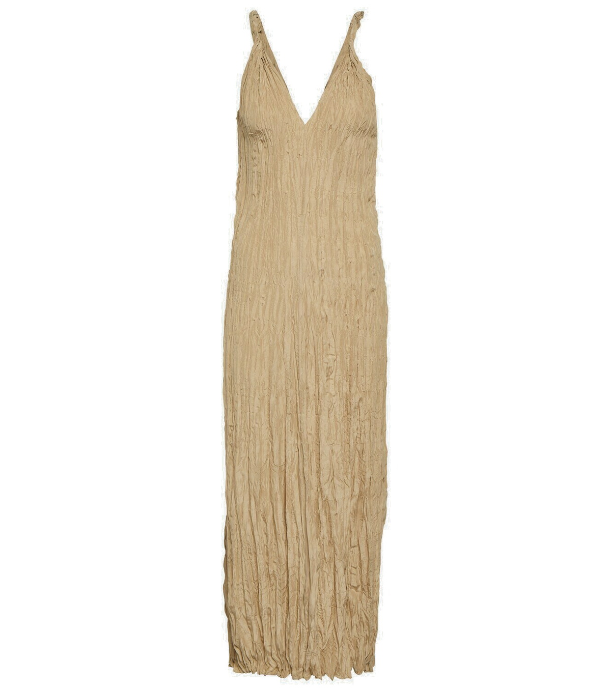 Toteme Crinkled silk slip dress Toteme