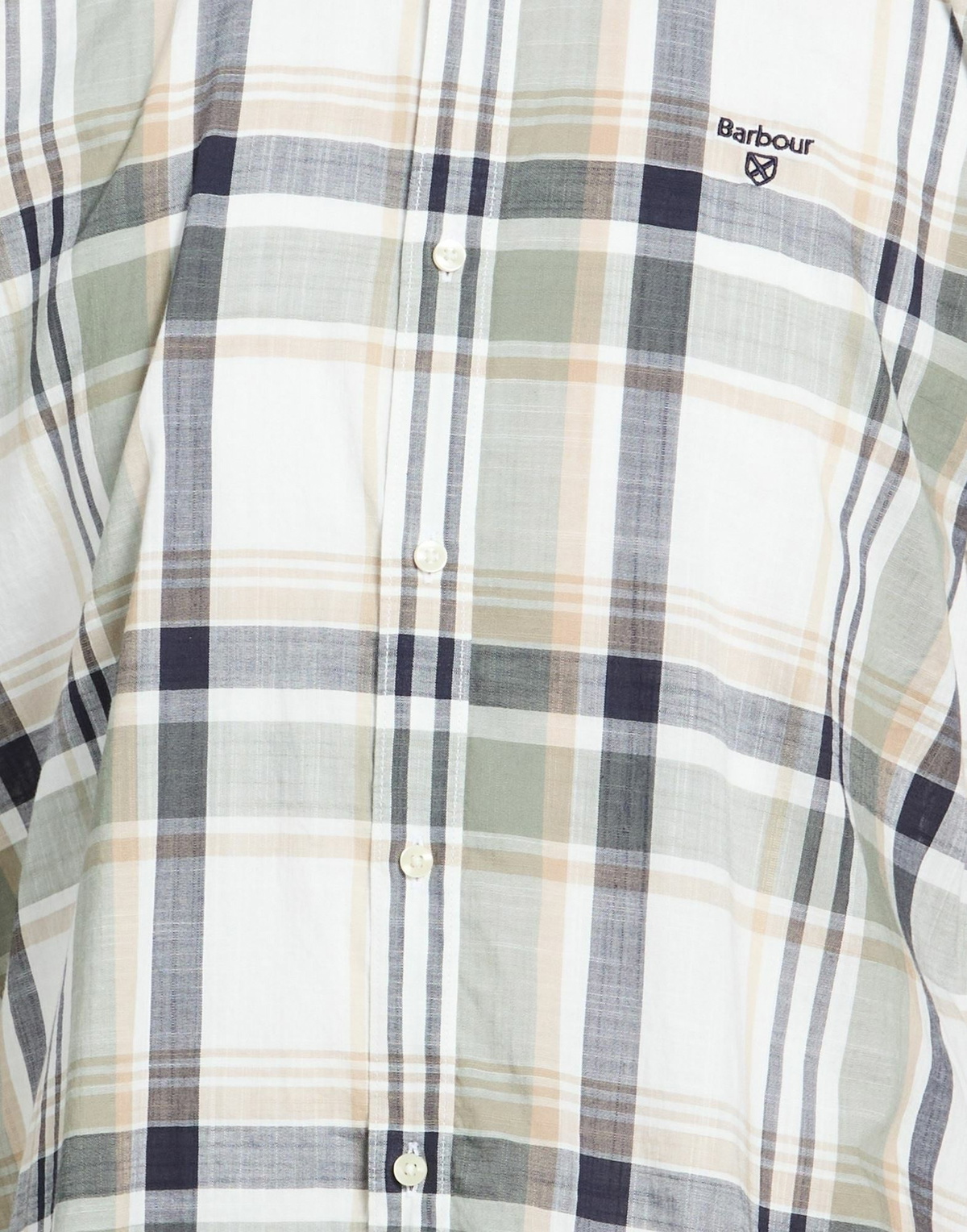 Barbour Mens Shirt in Sage green