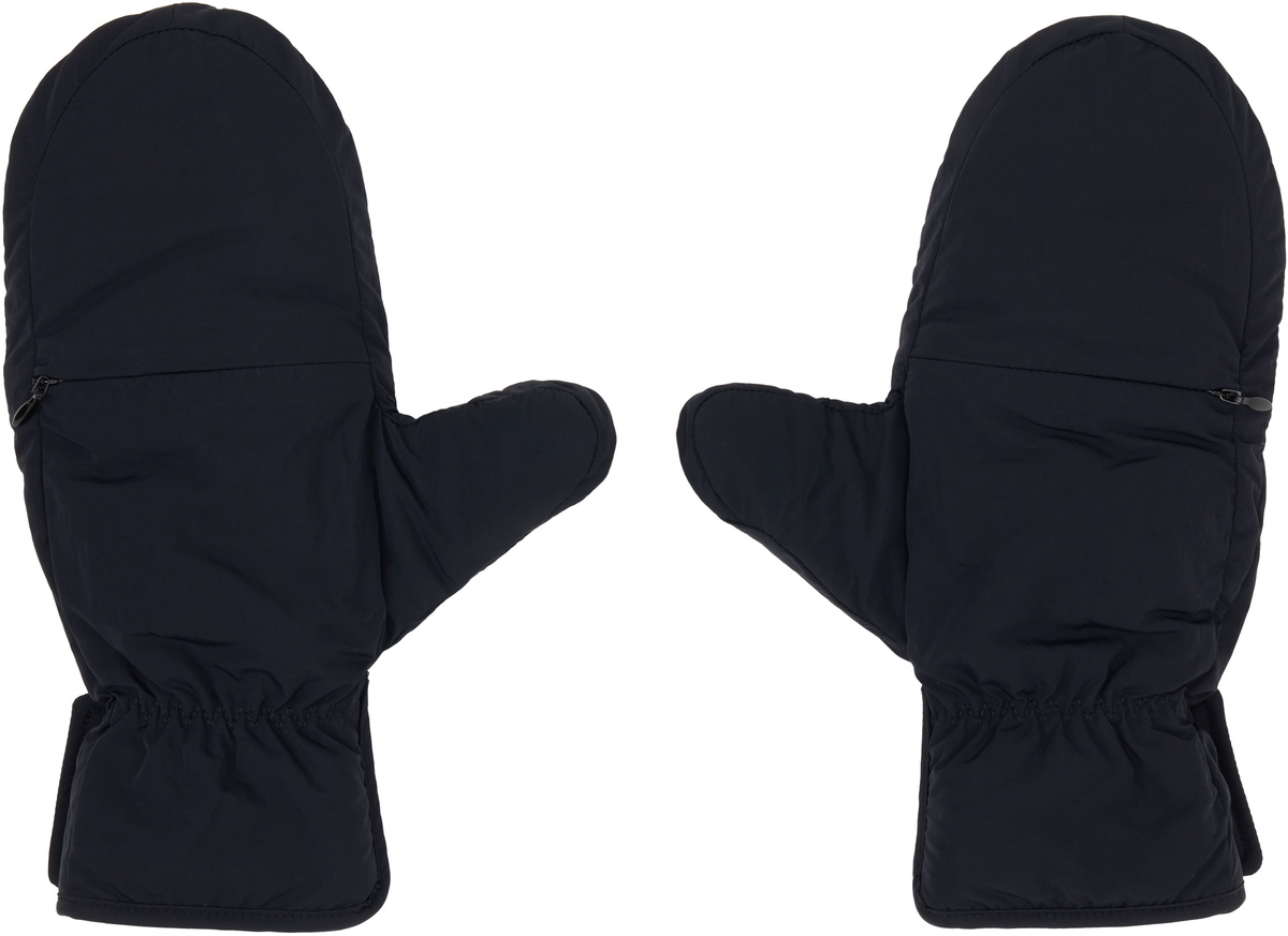 Y-3 Black Padded Mitts