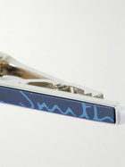 Paul Smith - Logo-Detailed Silver-Tone and Enamel Tie Clip