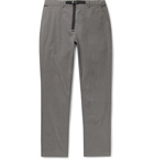 Saturdays NYC - Shaw Belted Stretch Cotton and Nylon-Blend Trousers - Gray