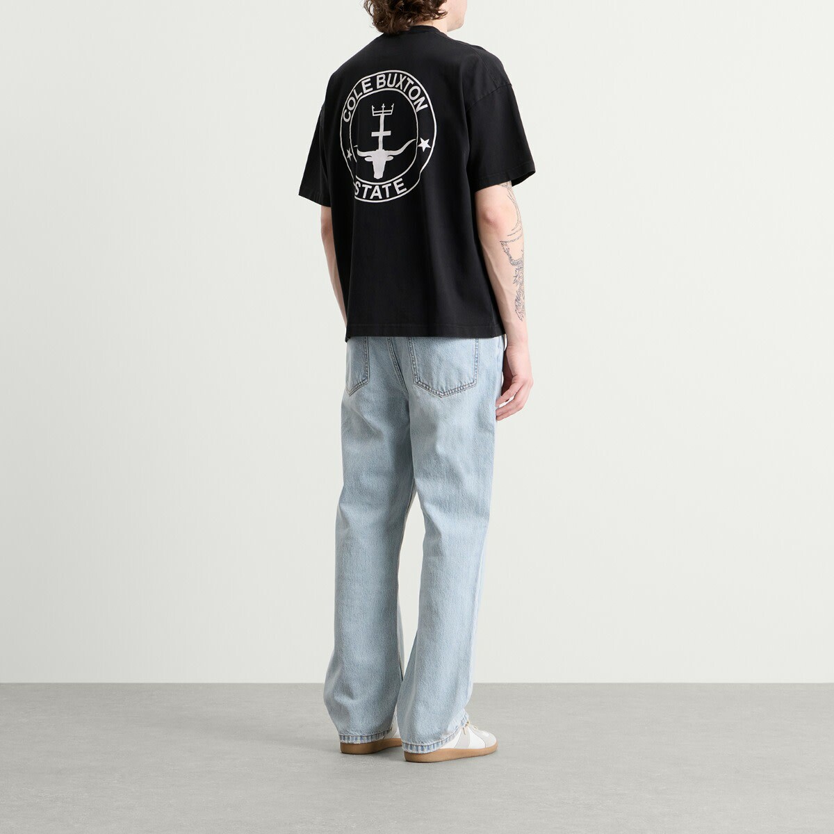 Cole Buxton Men's State T-Shirt in Vintage Black